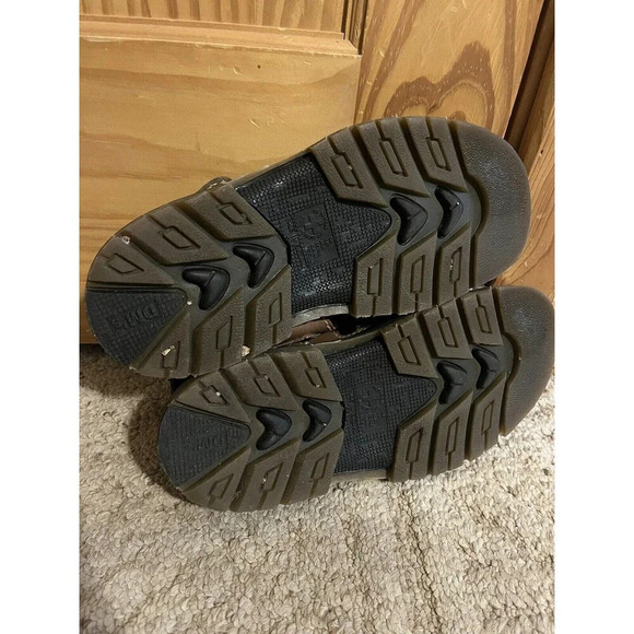 Doc Dr Martens Vintage Y2K Brown Leather Fisherman Sandals Chunky Men's Size 9 - Picture 7 of 8